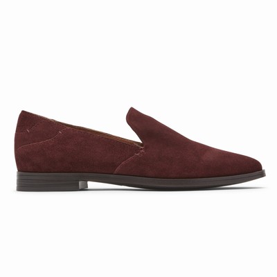 Mocassins Rockport Perpetua Mulher Bordeaux PT-91086